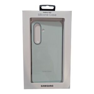 E4. OEM Samsung Case For Samsung Galaxy S25+ Silicone Case - Mint Green